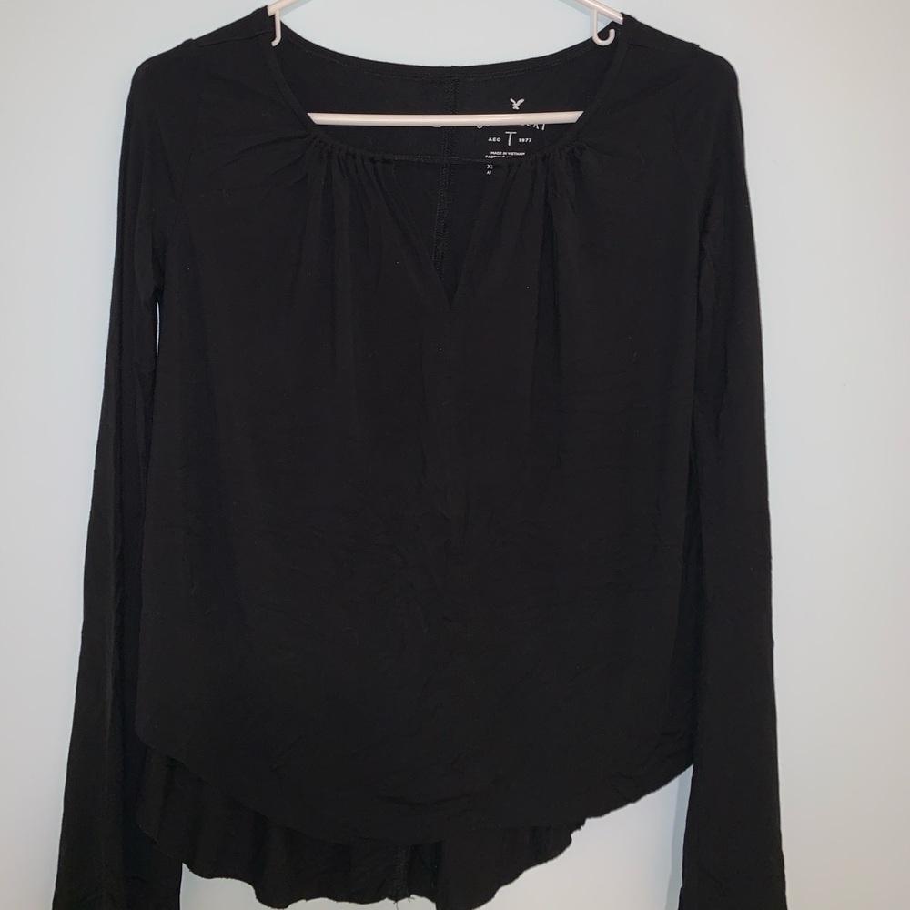 AE soft and sexy black long sleeve.